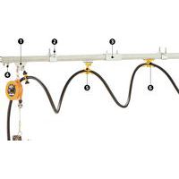 Monorraíl para polipasto eléctrico - Capacidad 50 kg