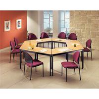 Mesa de reuniones modular Confort - Trapezoidal