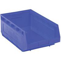 Lote de 12 cajas abertura frontal Kangourou - Largo 485 mm - 30 L - Manutan Expert