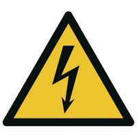 Señal de advertencia - Riesgo eléctrico - Rígida