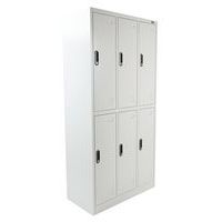 Taquilla con varios casilleros con perchero, con base - 3 columnas - Manutan Expert