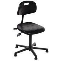 Silla de poliuretano ergonómica Domino - Baja