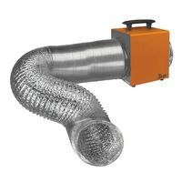 Conducto flexible 5 metros - Heat-Duct Pro 3,3 kW y 9 kW - Eurom