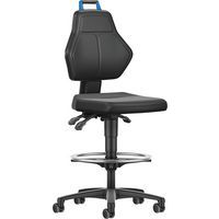 Silla de taller - Alta con ruedas autobloq. - Manutan Expert