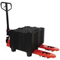 Transpaleta manual 2,5T 1150 mm+15 palés 800x600mm - Manutan Expert