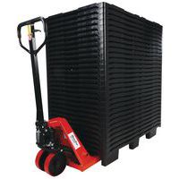 Transpaleta manual 2,5T 1150 mm + 30 palés 1200x800 - Manutan Expert
