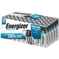 Pilas alcalinas Max Plus AAA - 50 unidades - Energizer