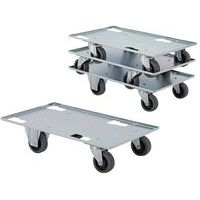 Plataforma rodante de metal - Capacidad 300 kg
