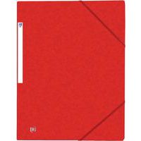 Funda A4 3 solapas elásticas TopFile - Cartulina satinada