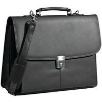 Cartera de cuero con 2 fuelles - Sign