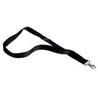 Lote de 10 cintas de tela negra para el cuello - 840 mm - Pavo