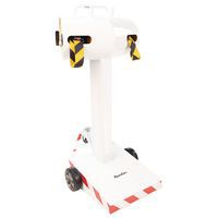 Poste con doble correa - 28 m - Manutan Expert