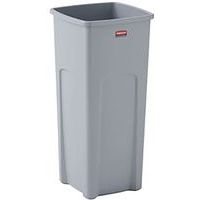 Cubo de basura cuadrado Untouchable con conductos de ventilación 87 L - Rubbermaid
