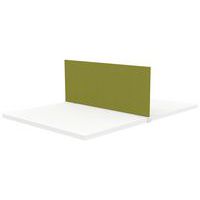 Pantalla de separación de tejido con pinza de fijación para escritorio X4 - 80 cm
