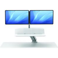 Estación ergonómica sentado-de pie Lotus de doble pantalla - Fellowes