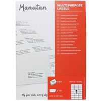 Etiquetas multifunción - Manutan Expert