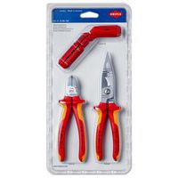 Lote de 3 herramientas para electricidad - Knipex
