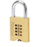 Candado de combinación de latón macizo - Master Lock