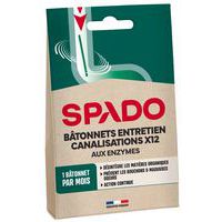 12 bastones sanitarios para limpieza de tuberías - Spado Expert De Ma Maison
