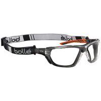 Gafas de seguridad incoloras Ness+ con espuma y cinta - Bollé safety