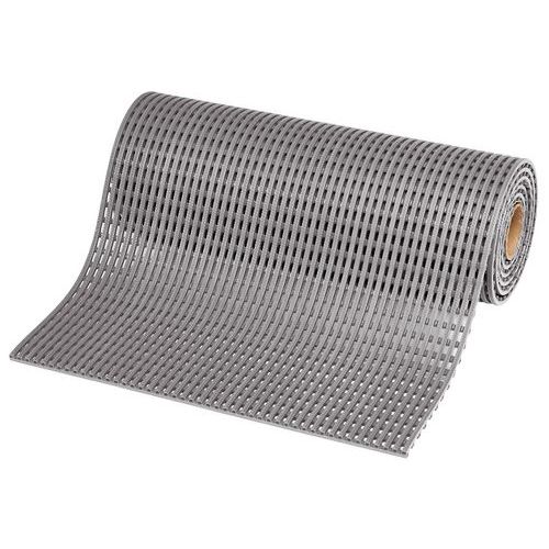 Rejilla de PVC antibacteriana Akwadek™ 536 - Gris - Notrax