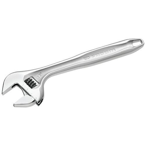 Llave ajustable, ajuste rápido, mango metálico
