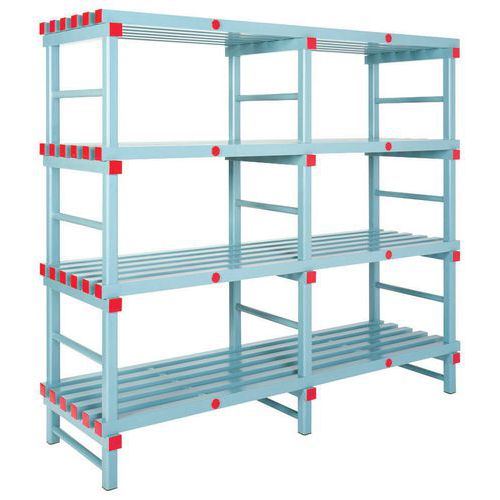 Estantería de plástico para almacenar alimentos Poly-Store - Manutan.es