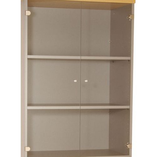 Puertas de cristal para librería 