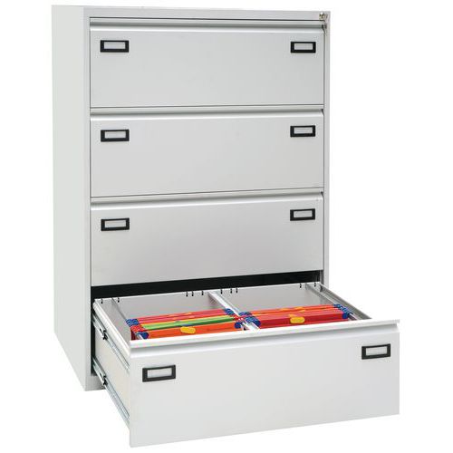 Archivador con cajones y doble ancho de cajón - Manutan.es