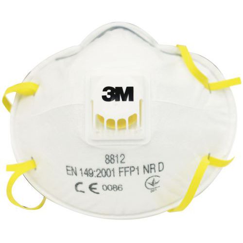 Mascarilla respiratoria rígida de un solo uso - FFP1 - 3M