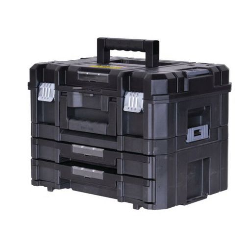 Kit maleta + maleta de 2 cajones Pro-Stack - Manutan.es