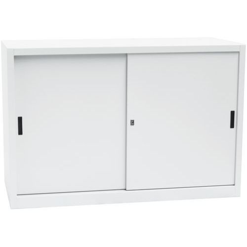 Armario bajo con puertas correderas CH - Anchura 150 cm - Manutan