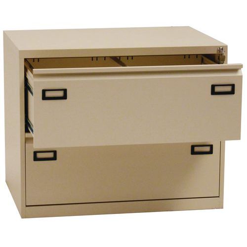 Archivador con cajones y doble ancho de cajón - Manutan.es
