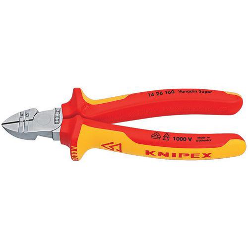Alicate pelacables cortante con aislamiento de 1000 V VDE Knipex
