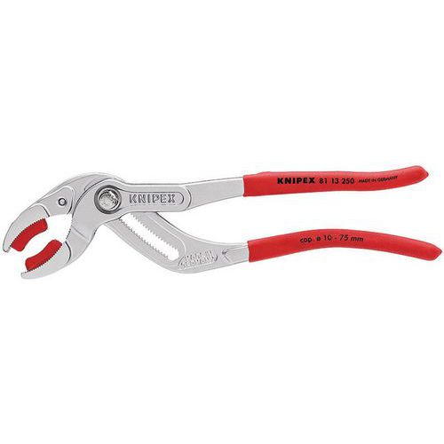Alicates para sifones y tubos de plástico Knipex