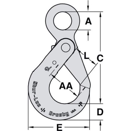 A = Ancho útilB = Altura útilC = Altura totalD = Talón alturaE = Ancho totalH = ∅AA = ∅ de colgadorL = Abertura A = Ancho útilB = Altura útilC = Altura totalD = Talón alturaE = Ancho totalH = ∅AA = ∅ de colgadorL = Abertura
