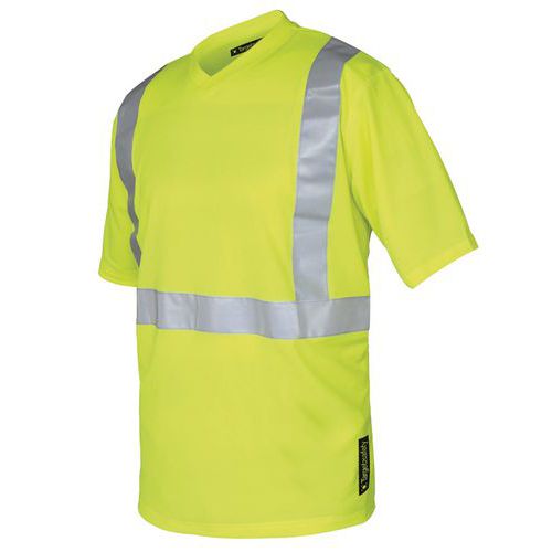 Camiseta de trabajo alta visibilidad