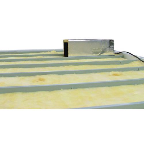 Equipamiento eléctrico y otros accesorios para cabinas prefabricadas paletizables - Aislamiento de lana minera Equipamiento eléctrico y otros accesorios para cabinas prefabricadas paletizables - Aislamiento de lana minera