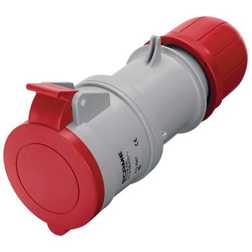 Enchufe portátil Con bornes automáticos Manutan.es