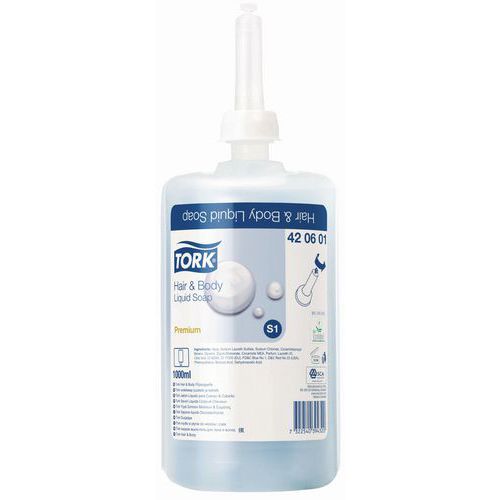 Jabón líquido Tork Premium S1 - 1 L Jabón líquido Tork Premium S1 - 1 L