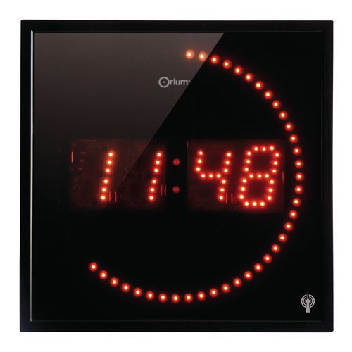 Reloj con LED controlado por radio
