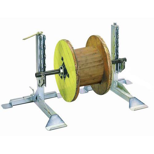 Soportes para torno con tornillo - Capacidad de 1600 kg Soportes para torno con tornillo - Capacidad de 1600 kg