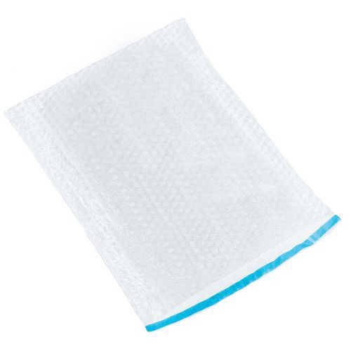 20 BOLSAS LARGAS DE PLASTICO CON CIERRE AUTO ADHESIVO