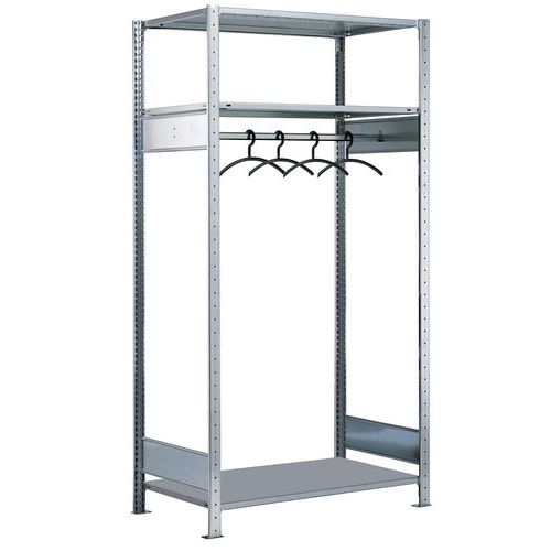 Estanteria con perchero Easy Fix Schulte Manutan.es