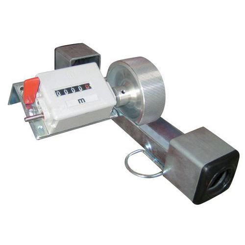 Contador-de metros para estantería de carretes y bobinas Bobi-Rack