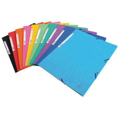 5 Ordner Im Format Folio Mit Klappe – Gemischte Farben, Klassisches Design