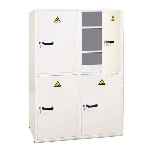 Armario de almacenamiento multirriesgo - Manutan.es