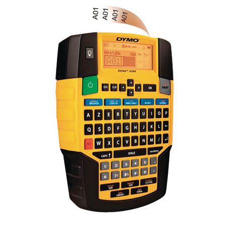 Etiquetadora RHINO 4200 Qwerty - Manutan.es