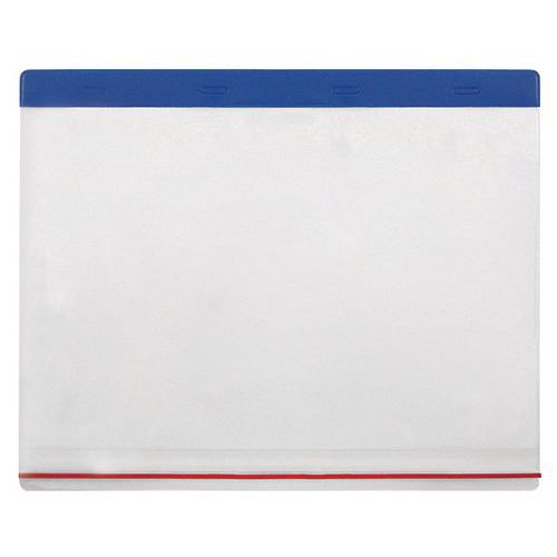 10 Fundas Para Documentos Crystal DIN A3 - Con Cierre De Velcro, Transparentes, Para Papel, Máscaras U Objetos Pequeños