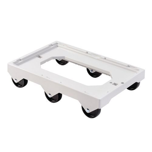 Base rodante de acero 6 ruedas - Capacidad 250 kg - GILAC Base rodante de acero 6 ruedas - Capacidad 250 kg - GILAC